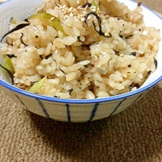 塩麹で♡ひじきの炊き込みご飯♡